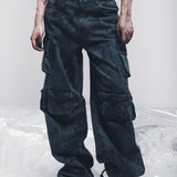 Jeans cargo meccanoflage