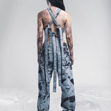 Jeans belted meccanoabstract